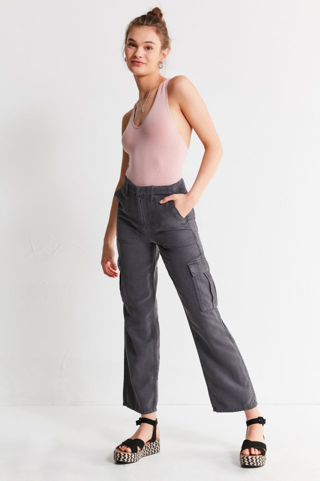 Urban outfitters best sale white cargo pants