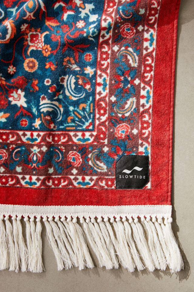 Slowtide Haven Tassel Beach Towel #1