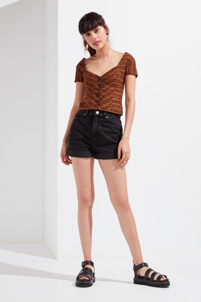 UO Mindi Button-Down Top #2