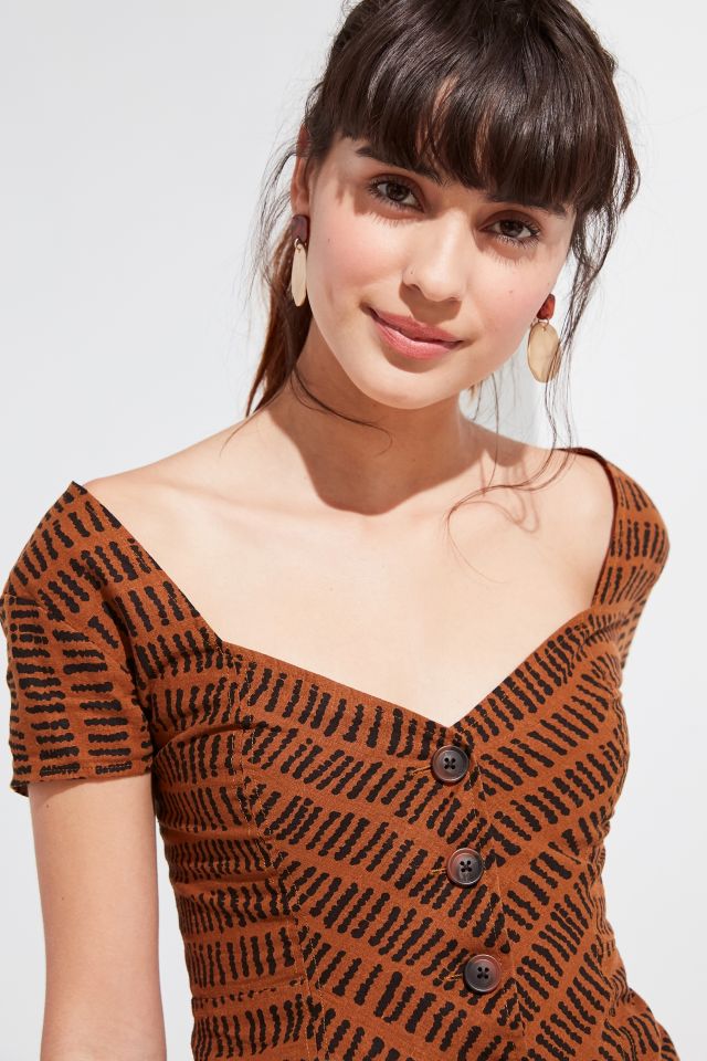 UO Mindi Button-Down Top #3