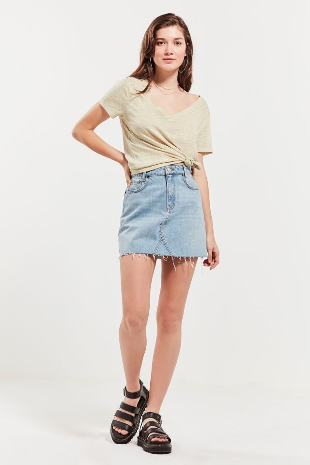 UO The Mom Oversized V-Neck Tee #1