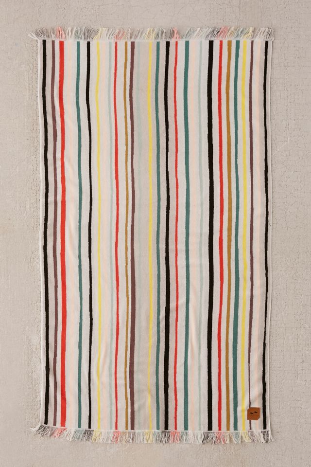 Slowtide Zephyr Stripe Oversized Beach Towel #1