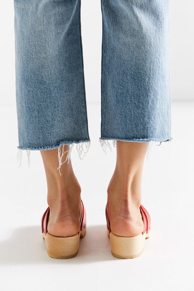 Swedish Hasbeens Heeled Clog #5