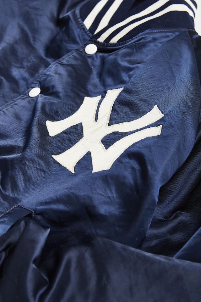 Vintage New York Yankees Navy Varsity Jacket #3