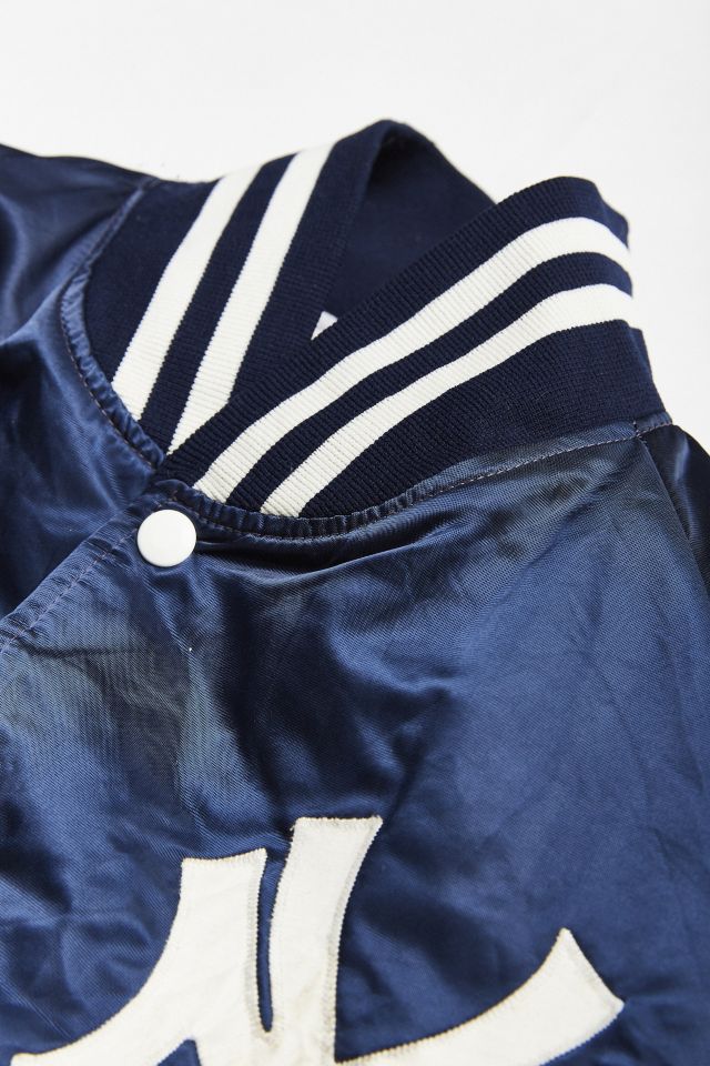 Vintage New York Yankees Navy Varsity Jacket #4