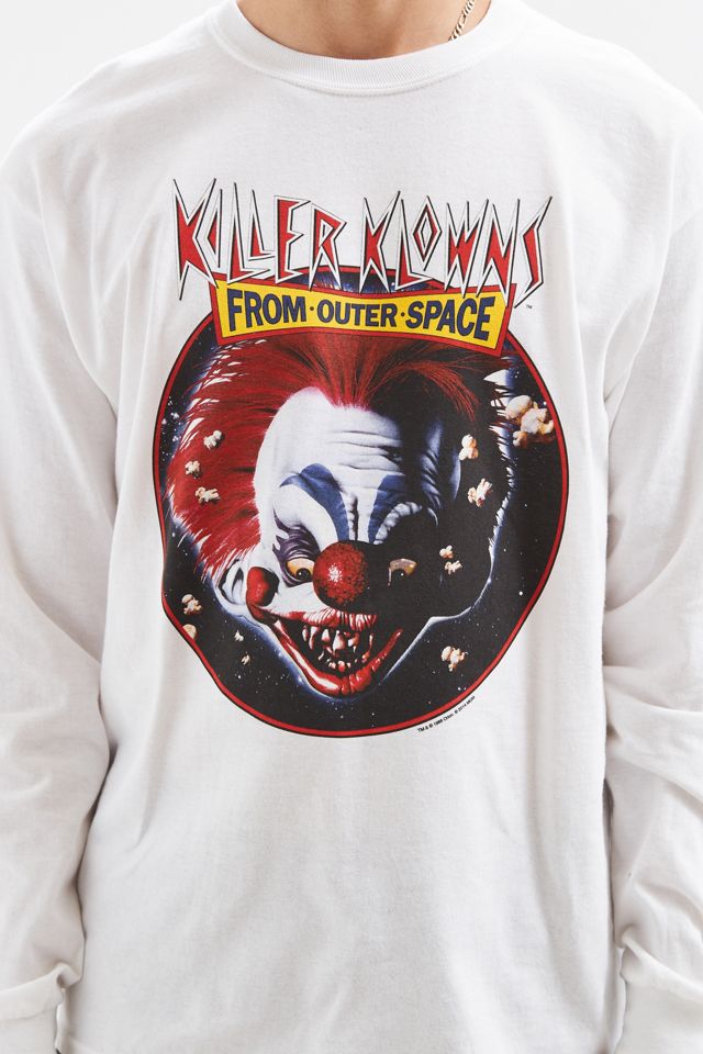 Killer Klowns From Outer Space Rough Clown Long Sleeve T-Shirt main image 1