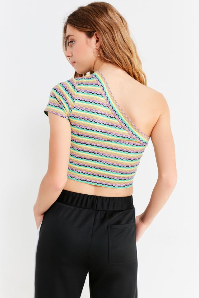 UO Melby One-Shoulder Cropped Top #2