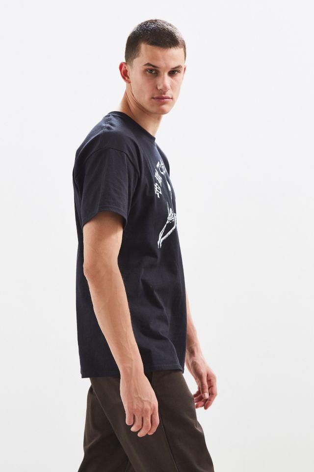 T-shirt squelette See You In Hell #2