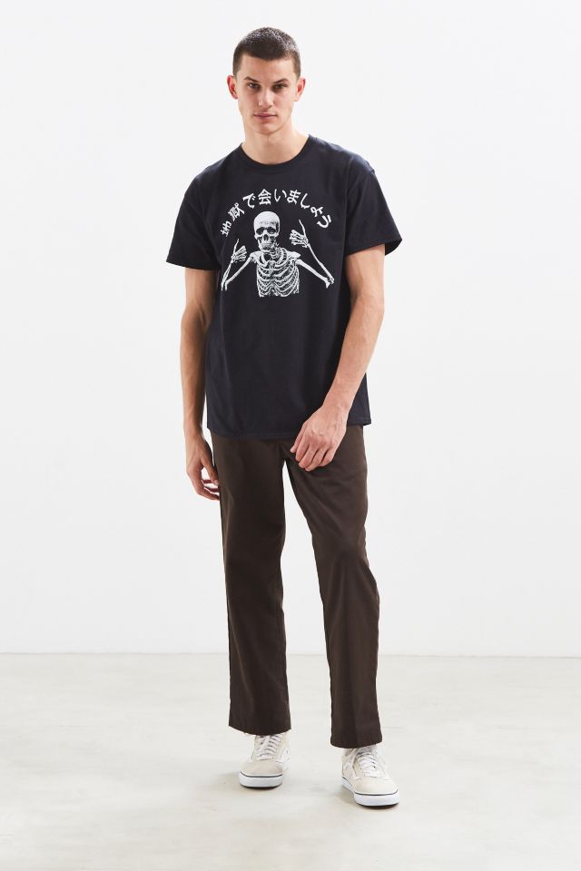 T-shirt squelette See You In Hell #5