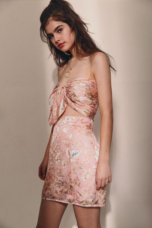 UO Floral Handkerchief Mini Skirt #2