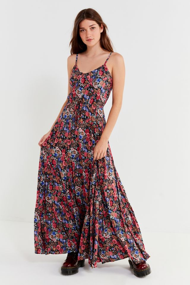 Auguste The Label Floral Drawstring Maxi Dress #3