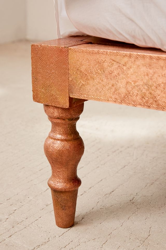 Copper Bohemian Platform Bed #4