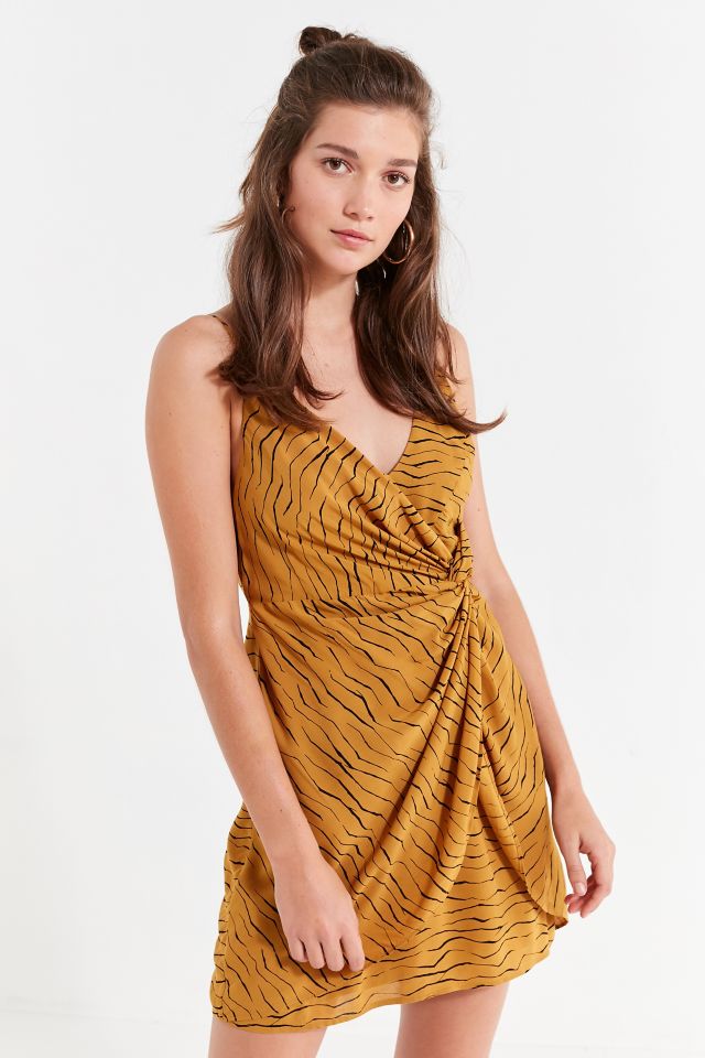 Urban outfitters hotsell gold dress