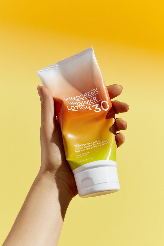 UO SPF 30 Shimmer Sunscreen Lotion 