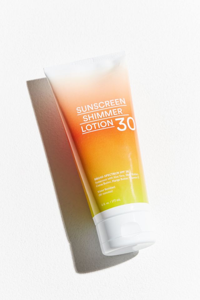 UO SPF 30 Shimmer Sunscreen Lotion  #1