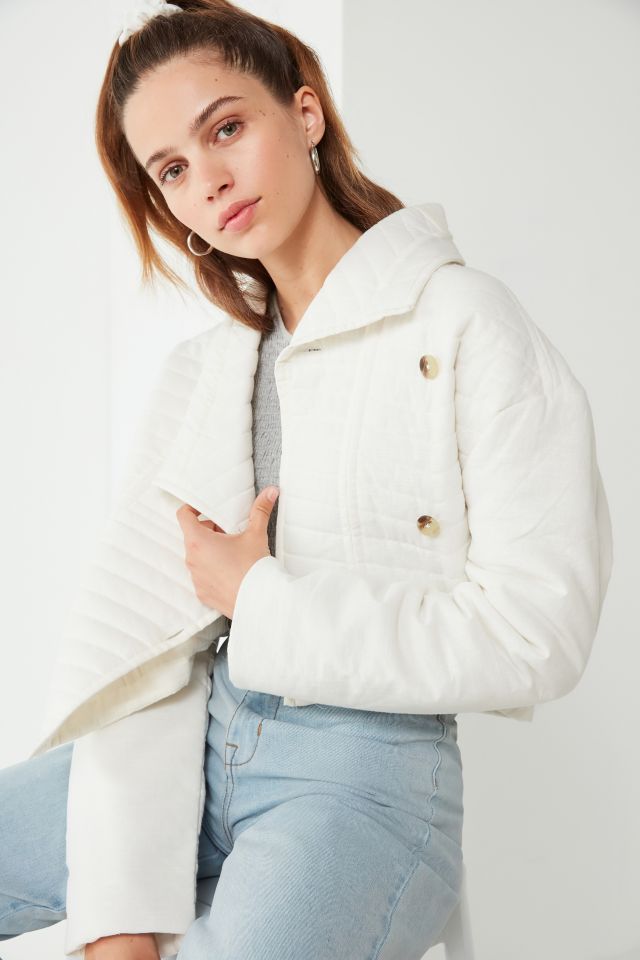 Urban outfitters best sale white jacket