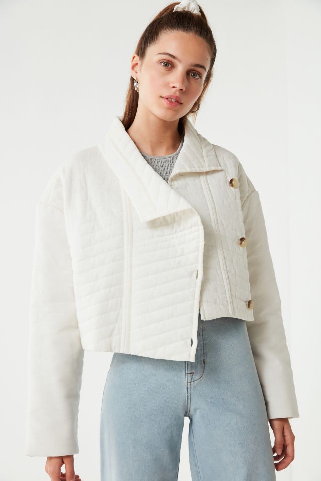 Veste courte en toile matelassée UO #1