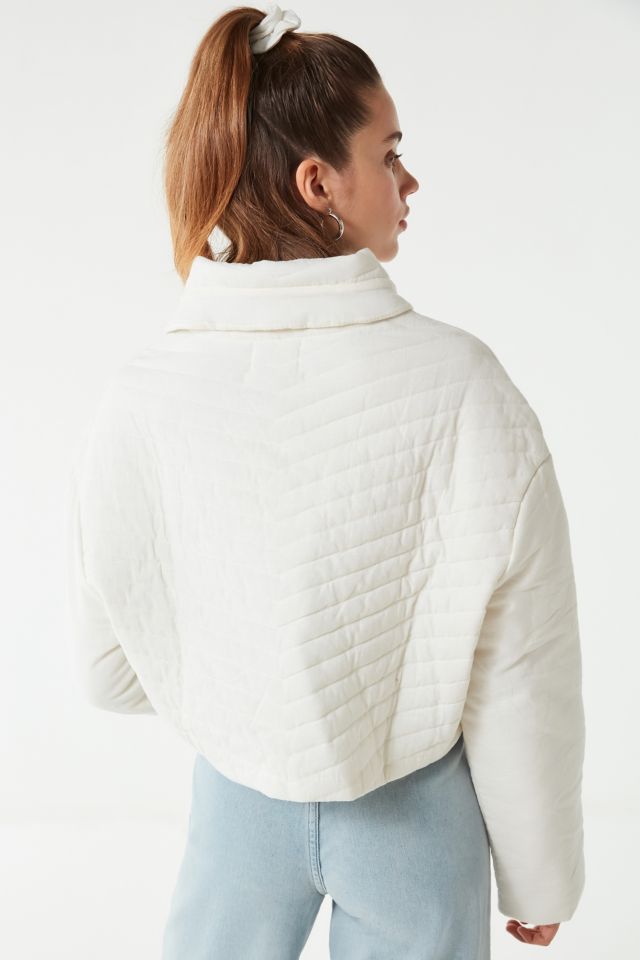 Veste courte en toile matelassée UO #2