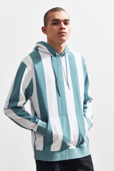 Urban outfitters striped clearance hoodie