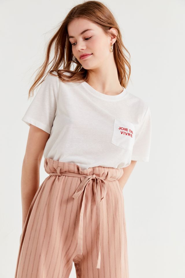 UO Joie De Vivre Pocket Tee #3