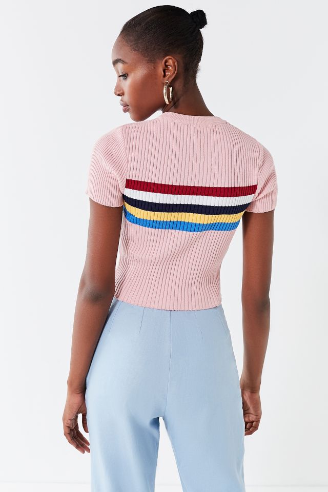 UO Lizzie Striped Sweater Tee #2
