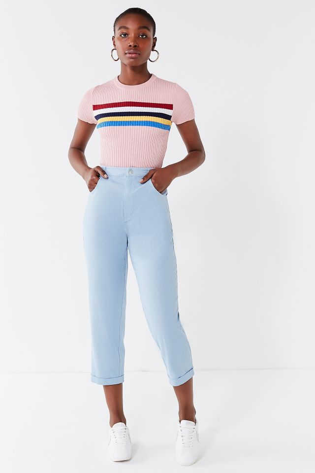 UO Lizzie Striped Sweater Tee #3