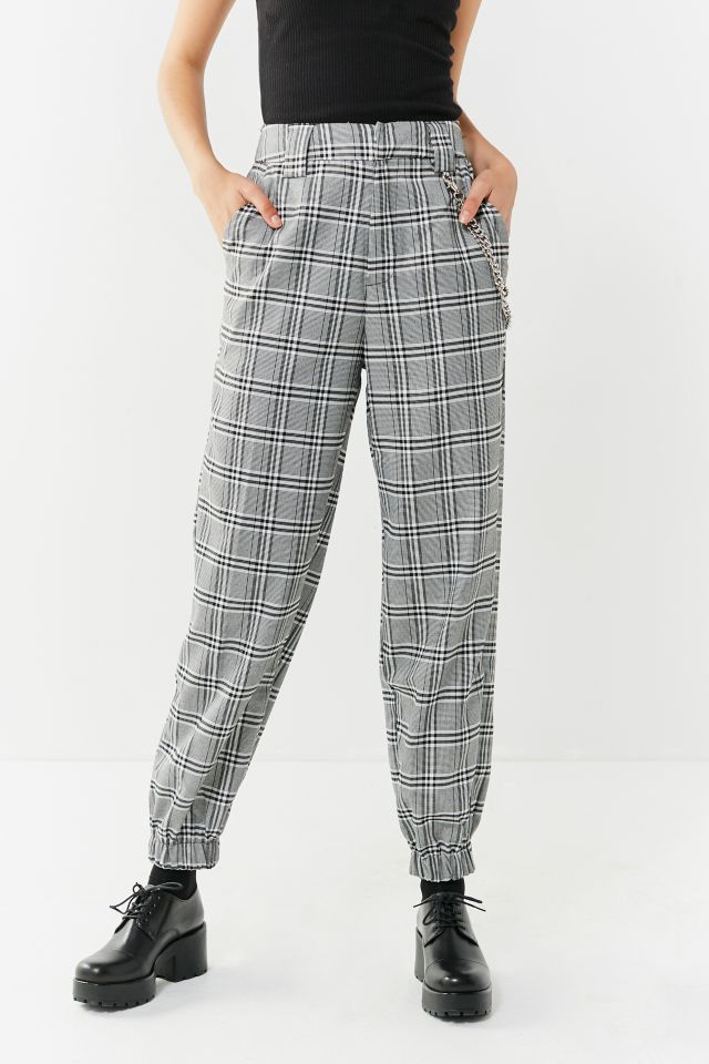 I.AM.GIA Cobain Plaid Relaxed-Fit Chain Pant #1
