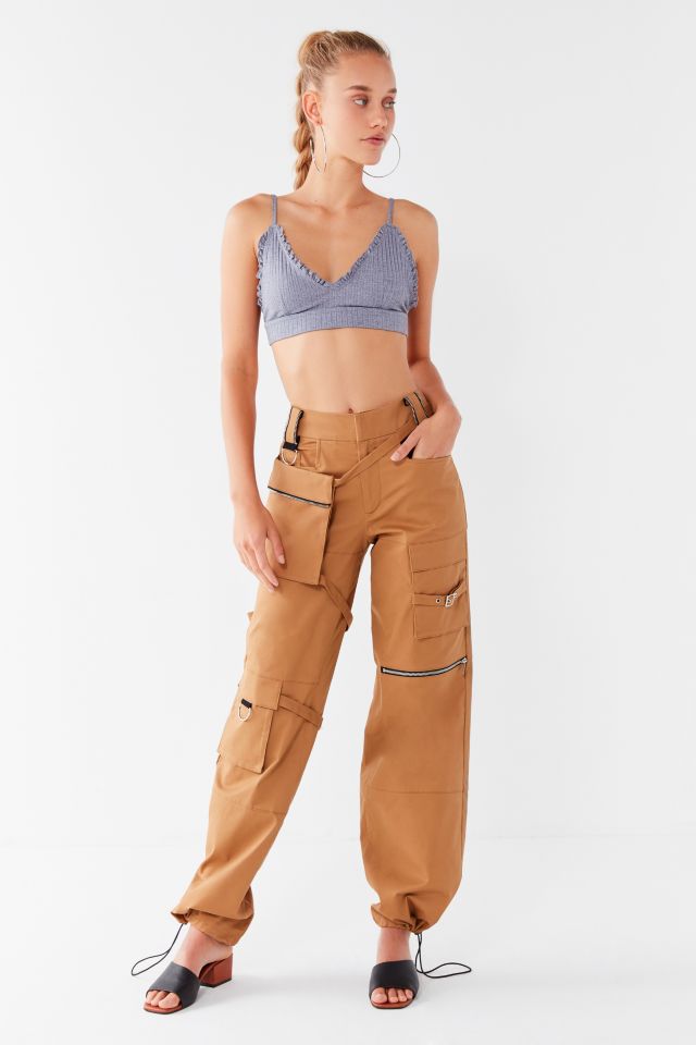 Gia Cargo Pants - Tan