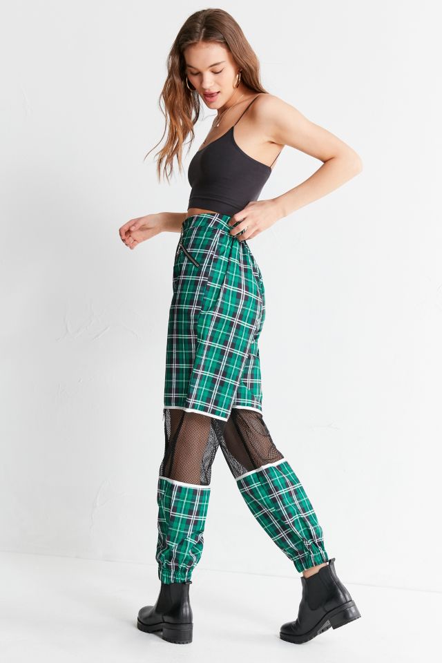 I.AM.GIA. Gwen Sheer Plaid Zipper Pant #3