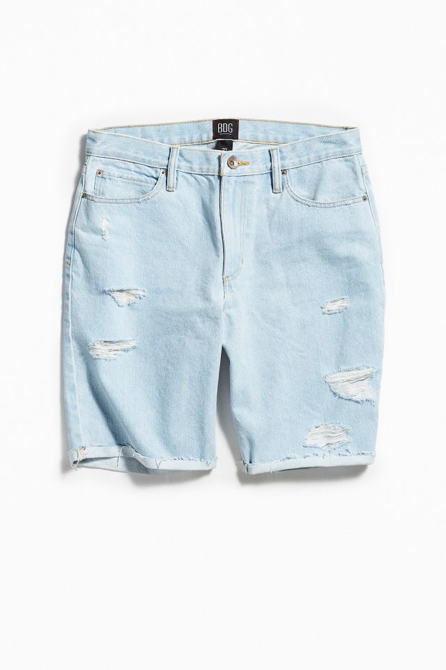 BDG Hailstone Distressed Denim Short