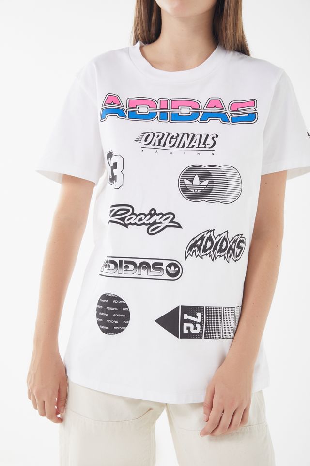 adidas Boyfriend Graphic Tee #1