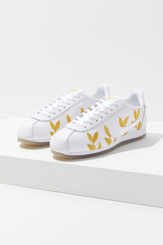 Nike Classic Cortez Embroidered Sneaker #2