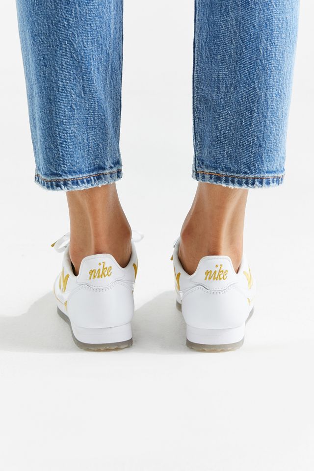 Nike Classic Cortez Embroidered Sneaker #4