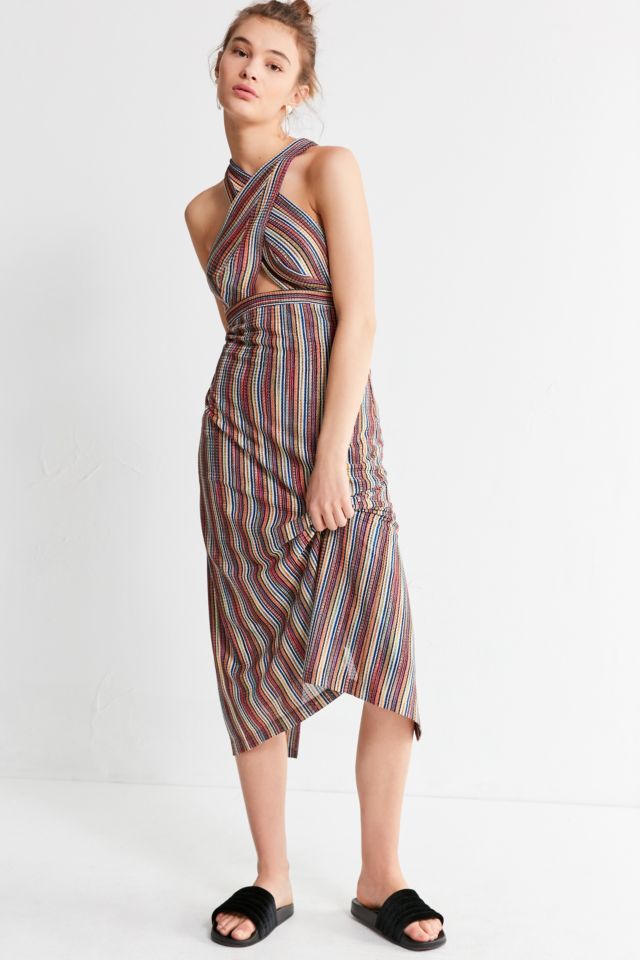 Urban outfitters striped clearance dress