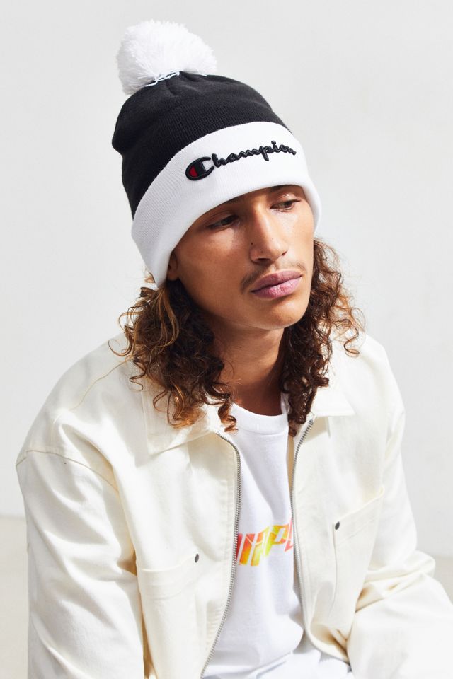 champion script beanie
