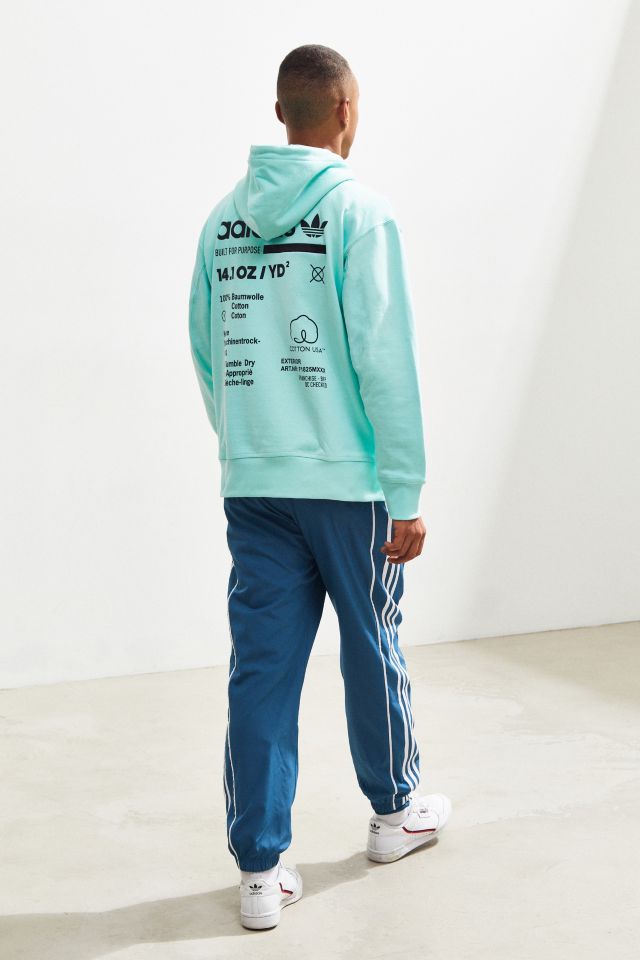 Adidas kaval best sale hoodie turquoise