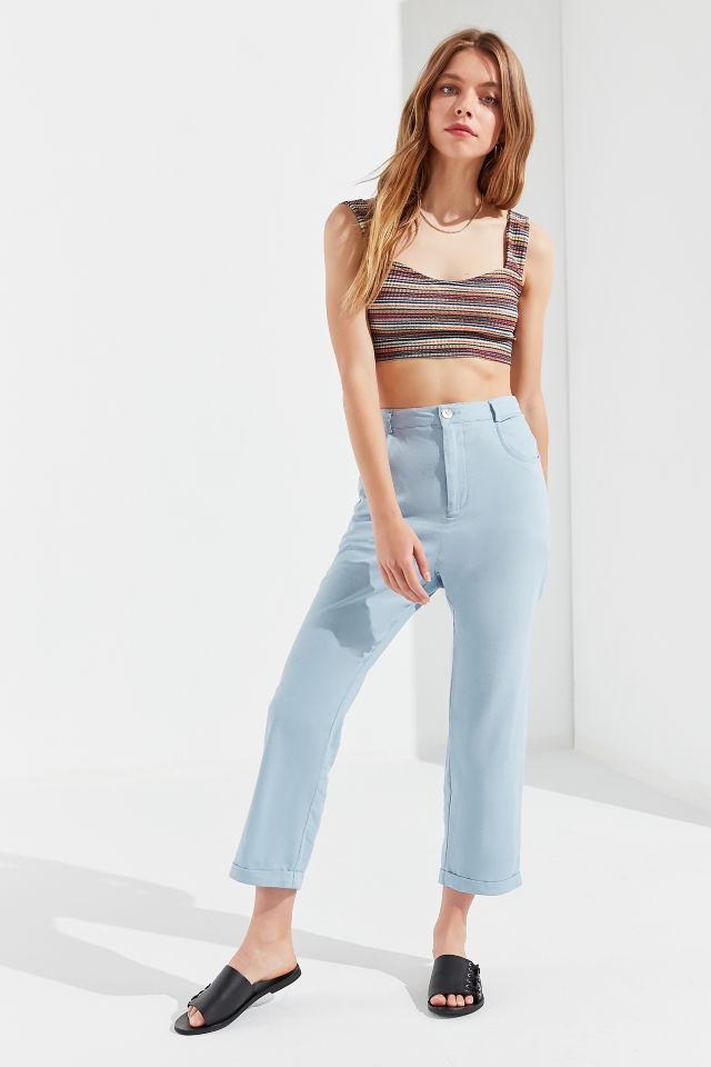 Pantalon court en lin Grace UO #2