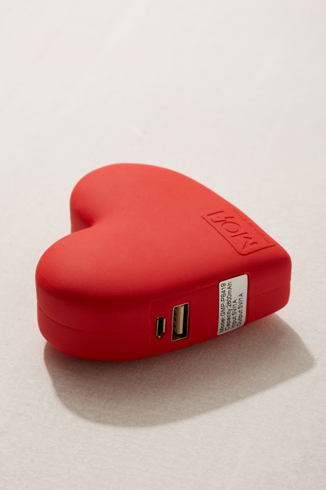MojiPower Heart Portable Power Bank #1
