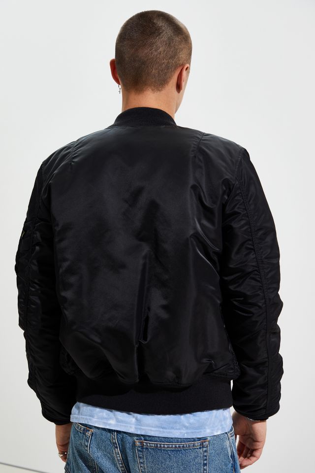 Men's MA-1 Jacket Slim Fit Black