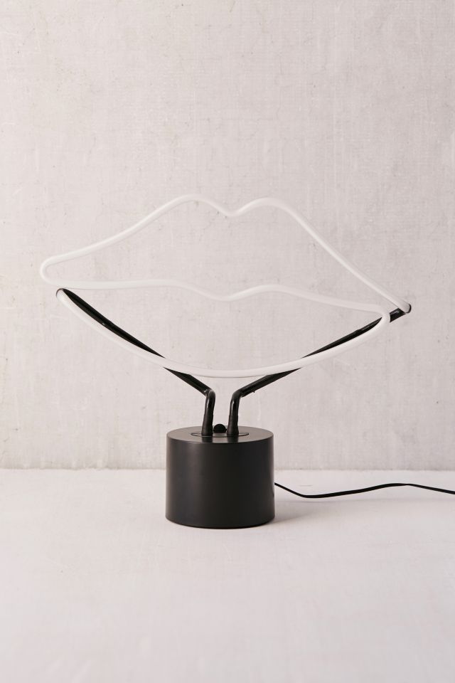 Lips Neon Sign Table Lamp #2