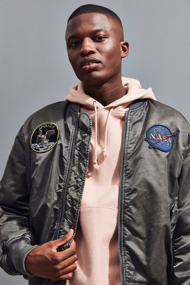 Alpha Industries MA-1 Apollo Battlewash Bomber Jacket