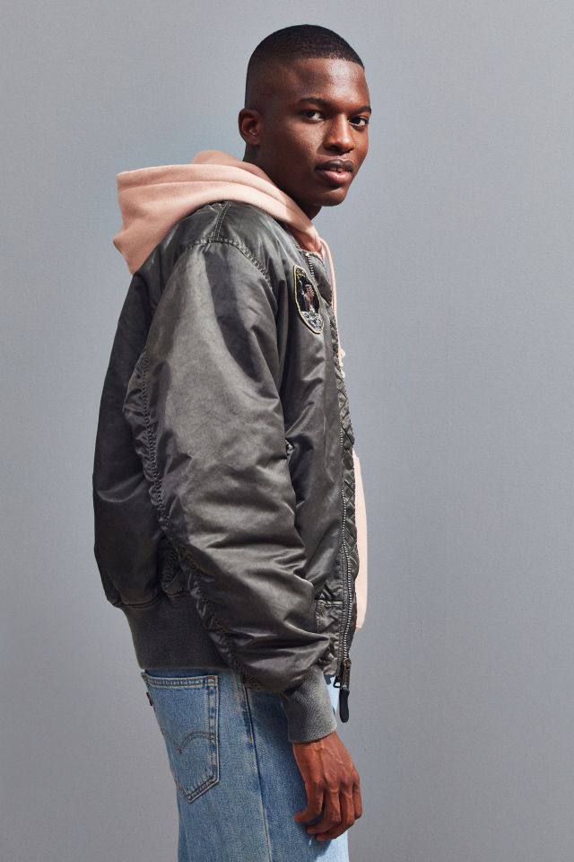 Alpha Industries MA-1 Apollo Battlewash Bomber Jacket #4