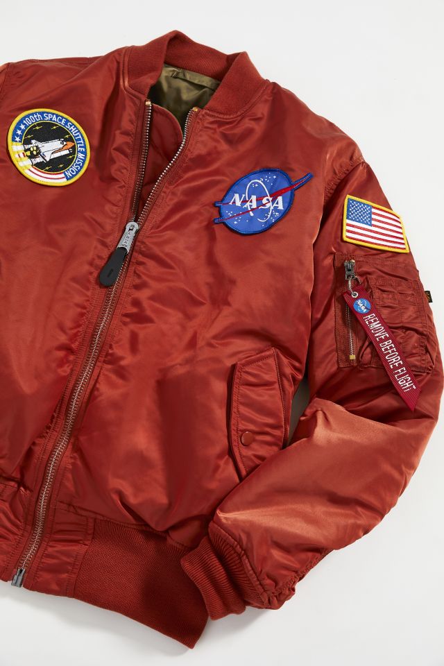 Alpha Industries MA-1 NASA Slim Fit Bomber Jacket