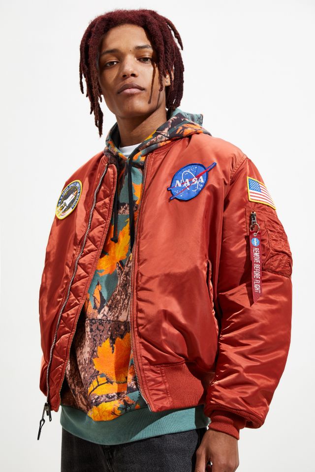 Alpha industries hot sale bomber orange