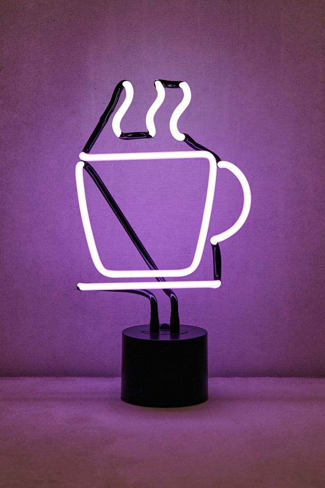 Coffee Neon Sign Table Lamp #1