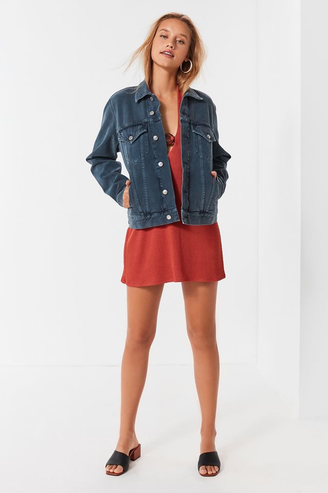 UO Jane O-Ring Halter Mini Dress #2