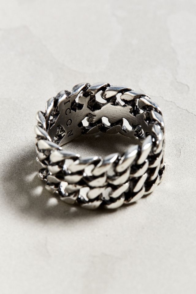 Icon Brand Double Curb Ring #2