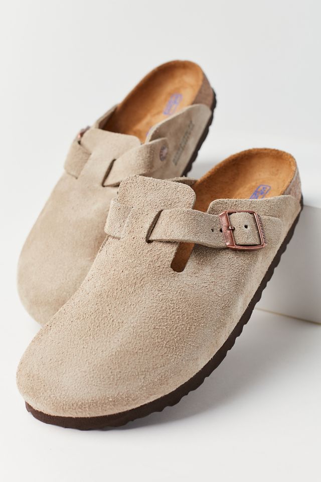 Birkenstock Boston Soft Footbed Suede Clog   Urban Outfitters