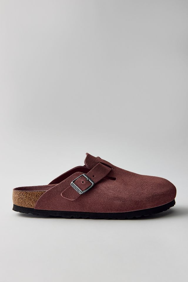 Birkenstock Women's Boston Soft Footbed Suede Clogs #3