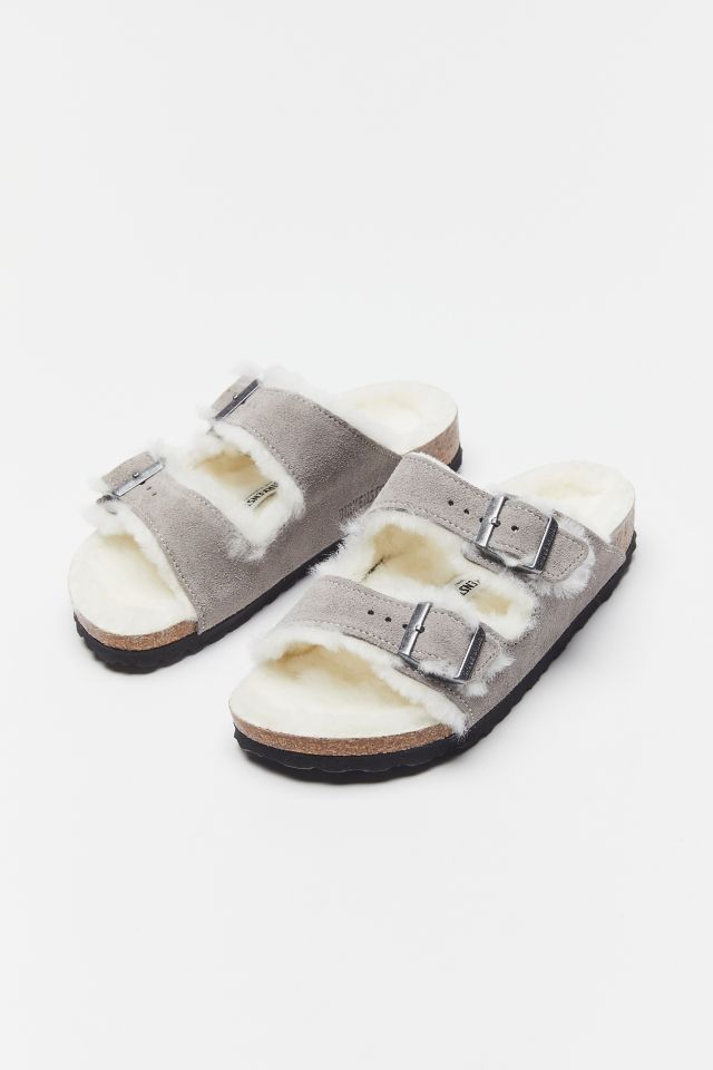 Arizona shearling-lined suede sandals